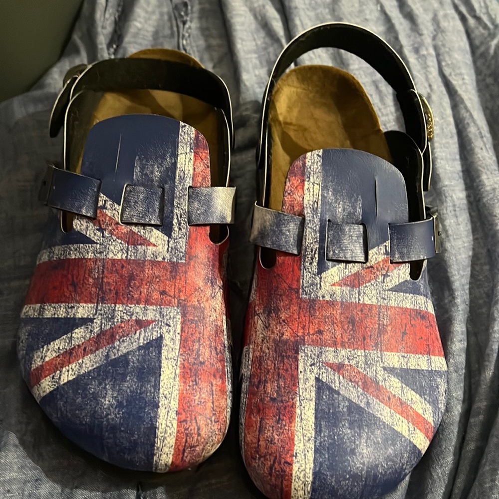 womens size 10 birkenstock. worn some . in good condition .